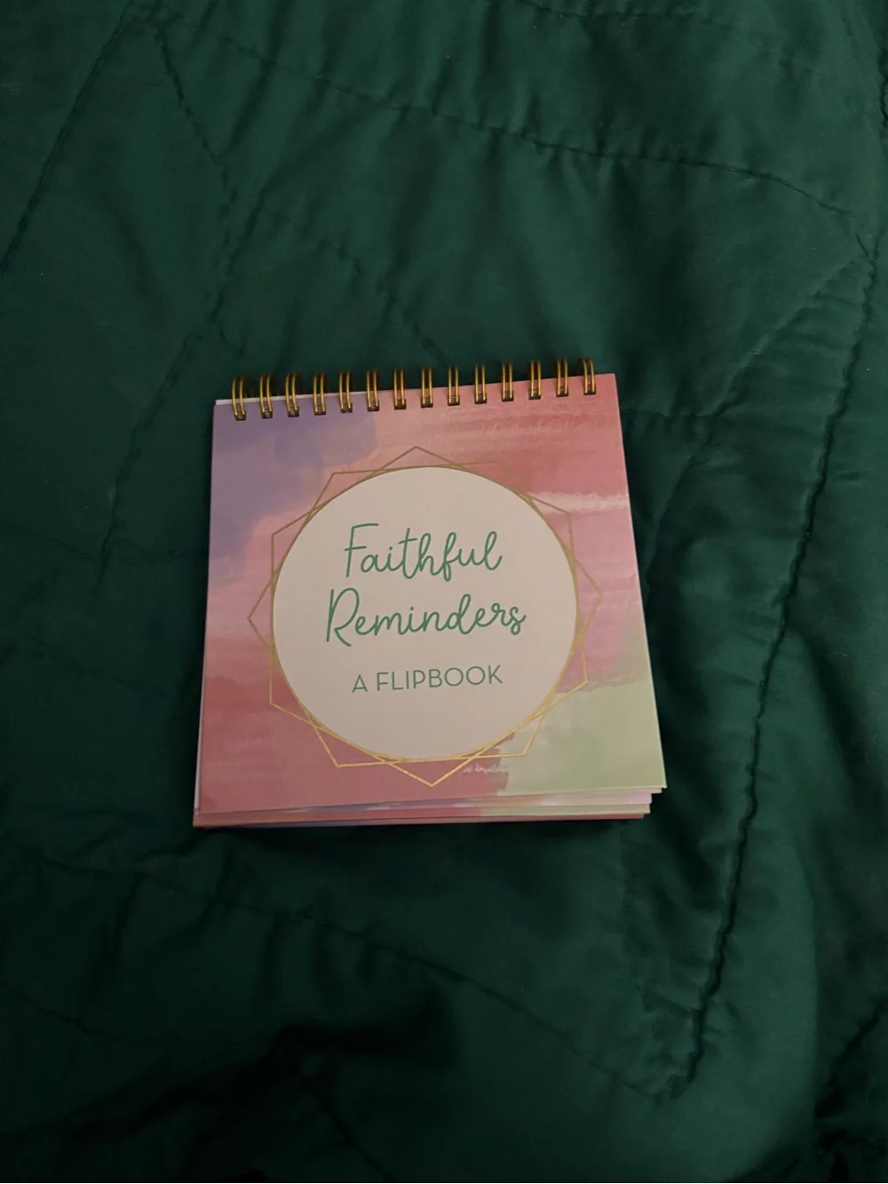 Faithful Reminders Pink Flipbook